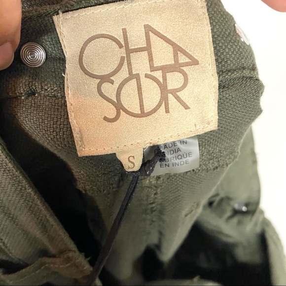 NWT Chaser Vintage Canvas Surplus Overall Jumpsuit - Picture 7 of 9